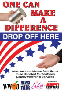 Give to the Veterans food drive